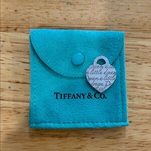 Tiffany & Co. Silver Heart Charm